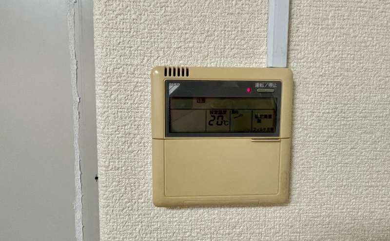 【室内に個別空調があるので温度設定を自由に変更可能】 - TIME SHARING 四谷8Aの写真