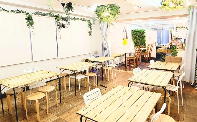 スタイリッシュながらも和みのあるスペース