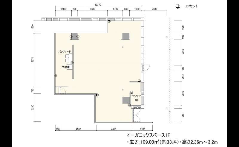 1Fフロアマップ