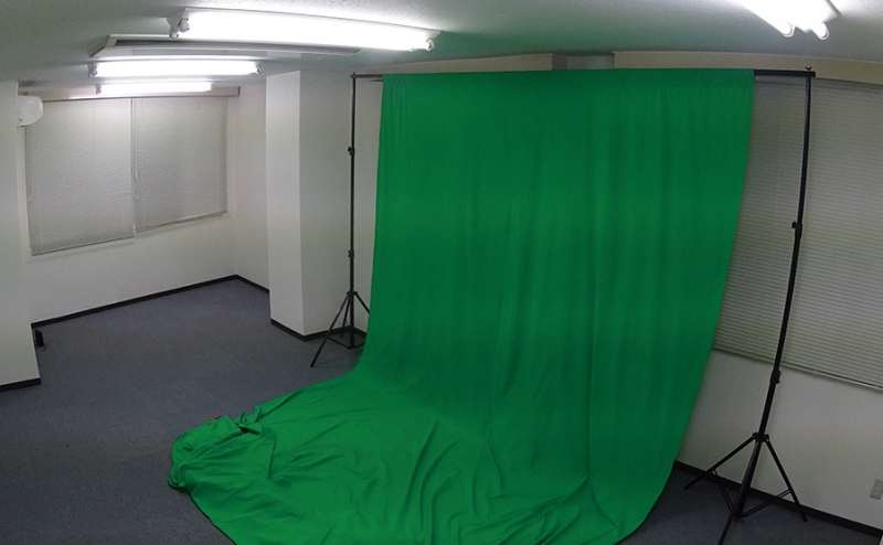 グリーンバック（無料貸出）