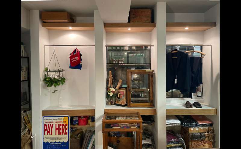 写真に写っている什器全て貸し出し可(写っている商品在庫はイメージです。）