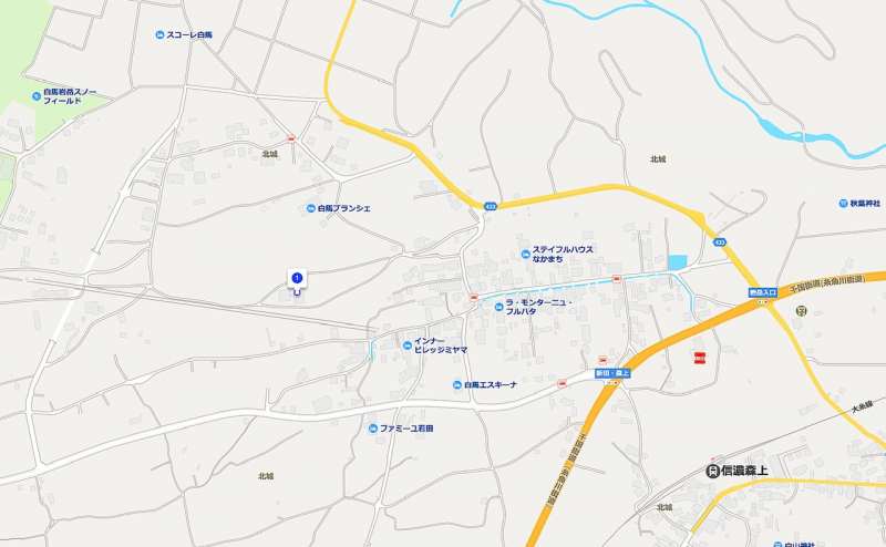 白馬STORAGEのアクセス1