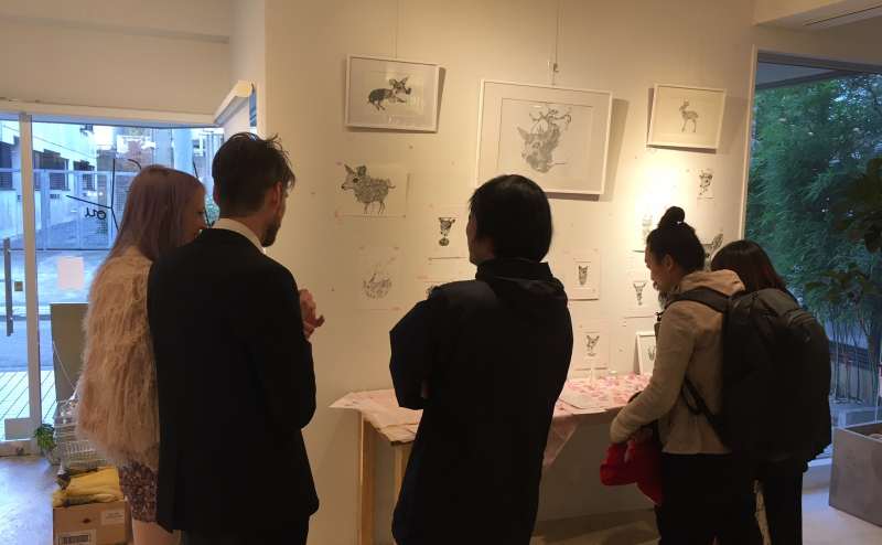 ギャラリースペースの雰囲気です。　