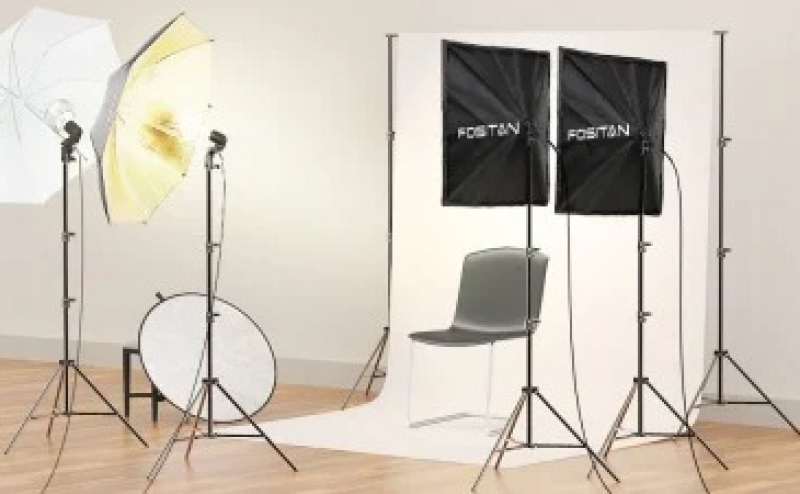 撮影スタジオの例です。会議室内を撮影スタジオとしてご利用いただけます