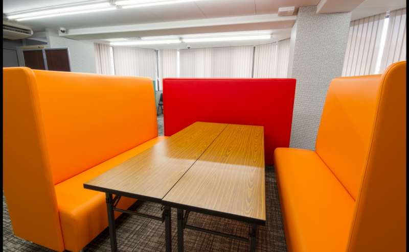 2名から使えるノンソロフリーエリア