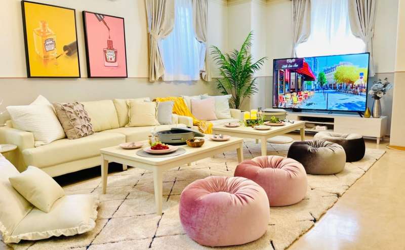 アリエル三ノ宮【♪TikTokで話題のスペース?】女子会?12名利用可?ゴミ捨て無料?一階両隣無角部屋?