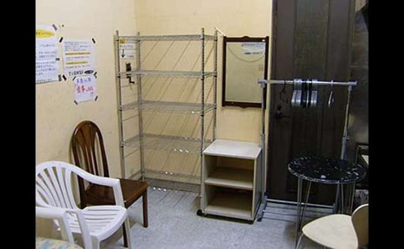 楽屋はイベント時のみ使えます。