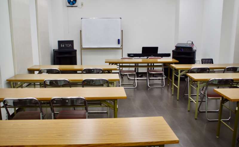 スクール形式のレイアウト