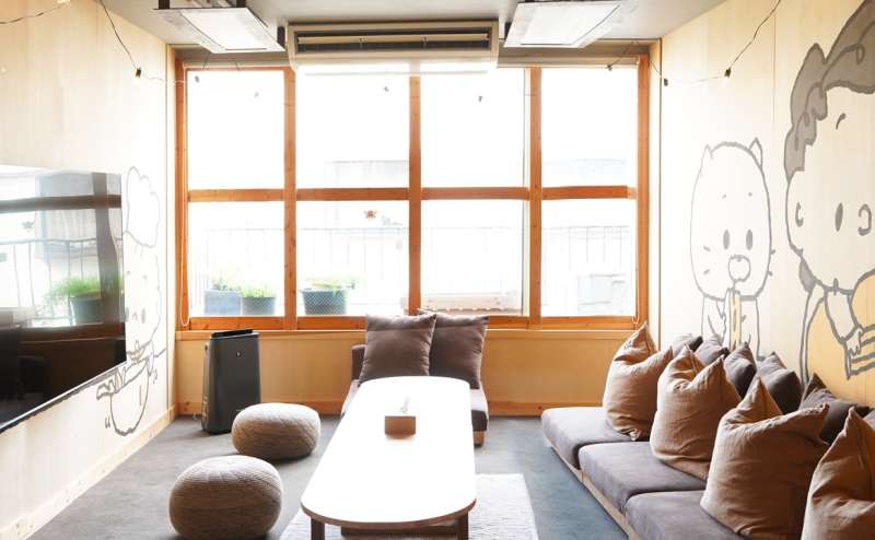 子連れにも優しいつむぱぱ仕様のパーティールーム