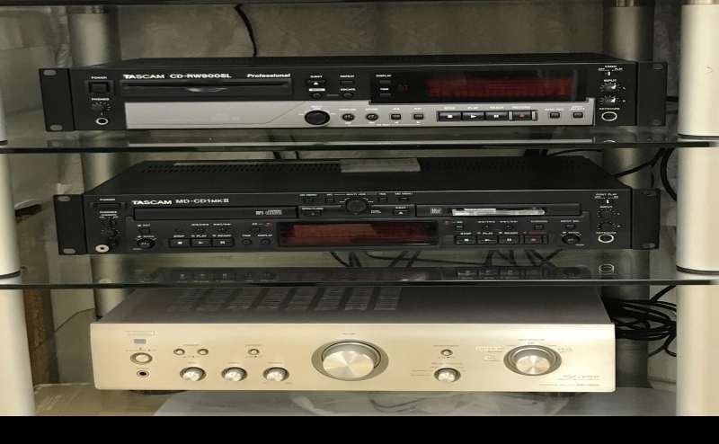 オーディオアンプ・CD・MD・(ほか携帯音源・パソコン接続OK)