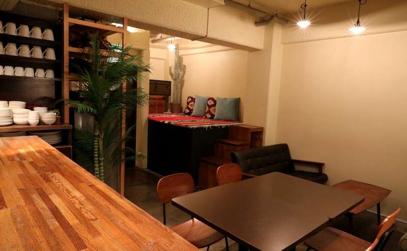 店内の什器についてはご自由にお使いいただけます。