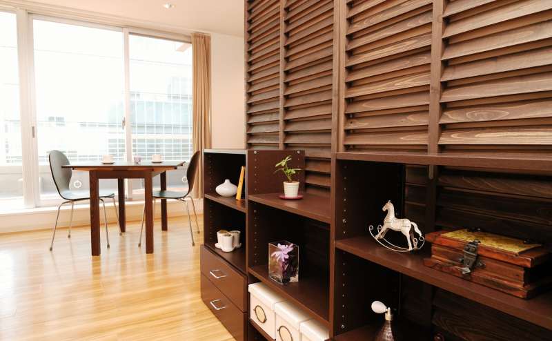 玄関からの眺め