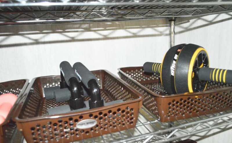 トレーニング小物を多数取り揃えているからいつ利用しても飽きません