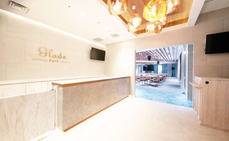 【受付スペース】