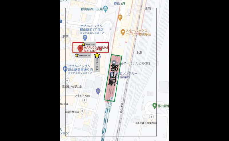 MARUCO郡山貸会議室のアクセス1