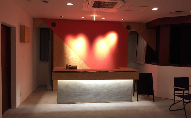 受付カウンター