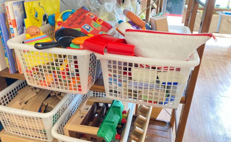 お子様には嬉しいオモチャもご自由にお使い頂けます。