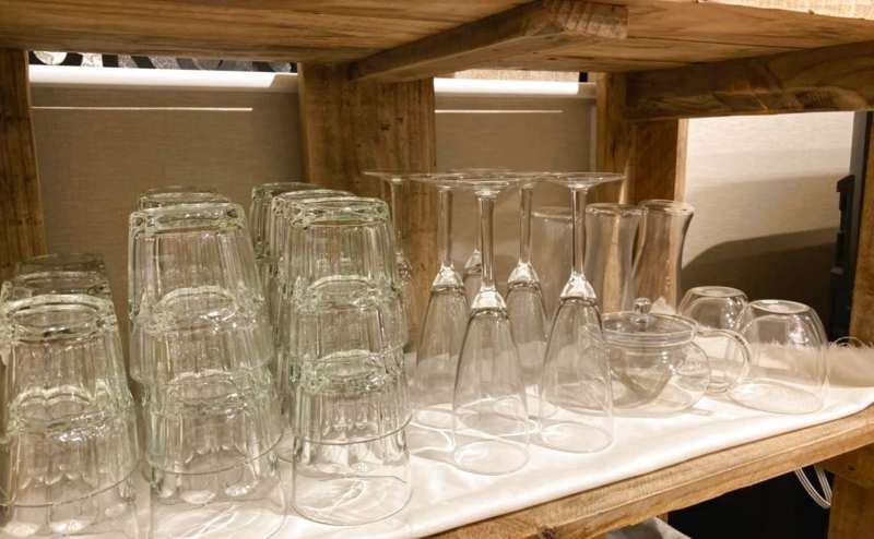 食器類もそろっております