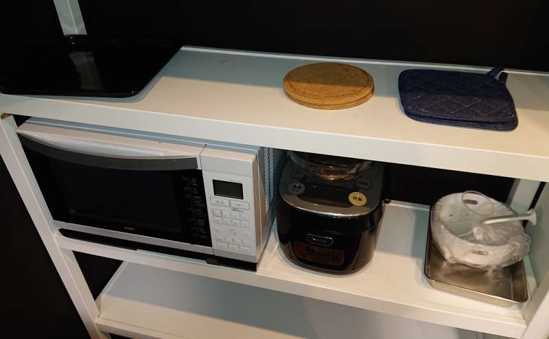 備え付けの家電製品はすべてお使いいただけます。