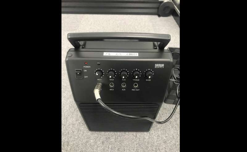 【備品】有線マイクスピーカー