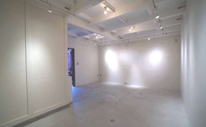 スペース奥から#wall2方向の眺め