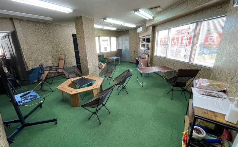 アウトドアな雰囲気で開放的な気分になります！