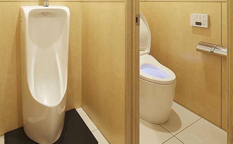 男性お手洗い - TIME SHARING 四谷9Aの写真