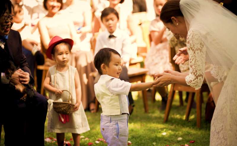 素敵なウェディングも