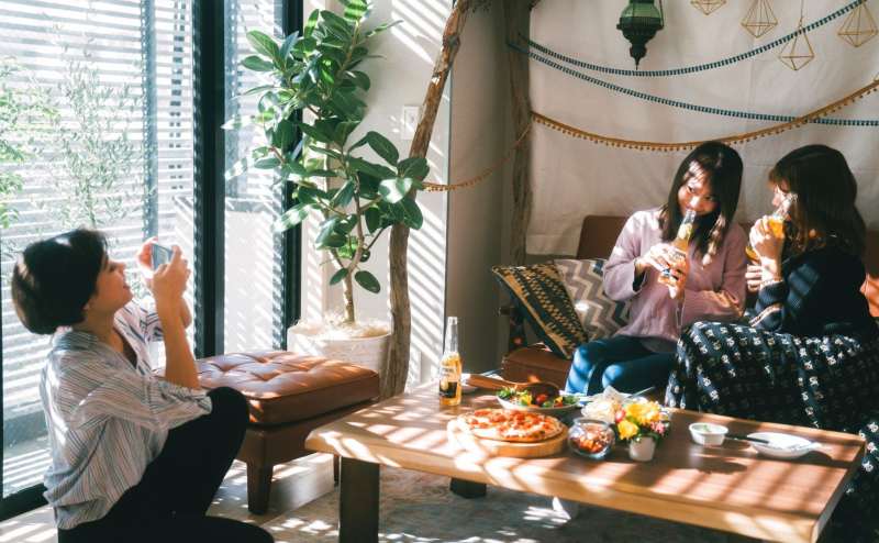 インスタ映えするインテリア