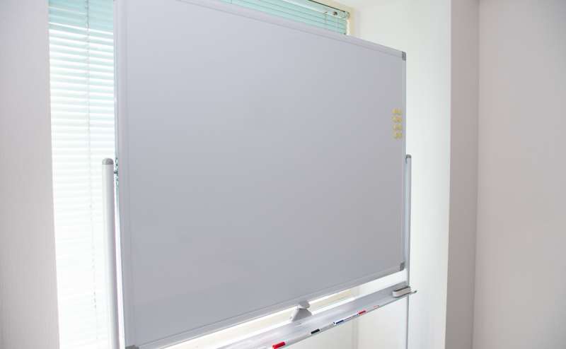 大きなプロジェクター。両面使い可能。