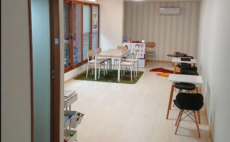 玄関から見た様子です