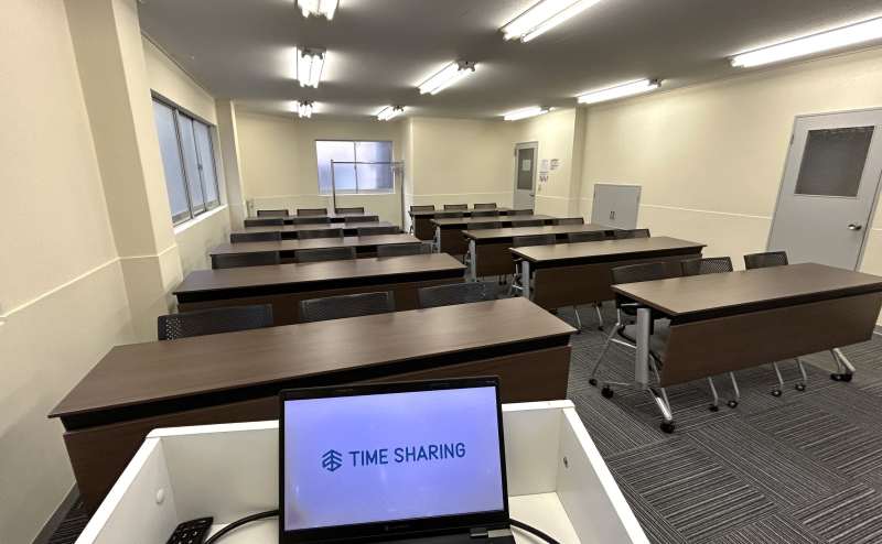 【司会台からは全体が見渡せます！】