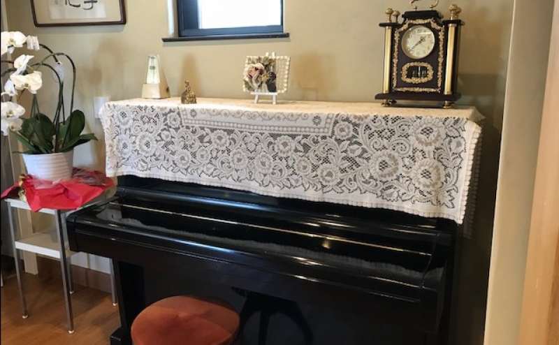 ピアノがあるためミニサロンコンサート