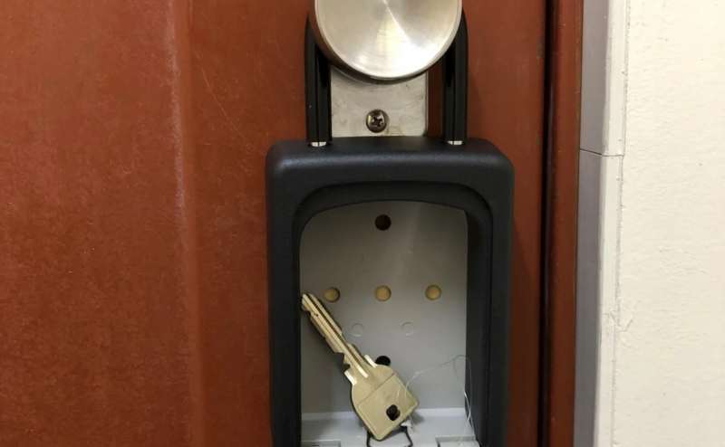 対面なしのスムーズ解錠。詳細はご予約時にお知らせします