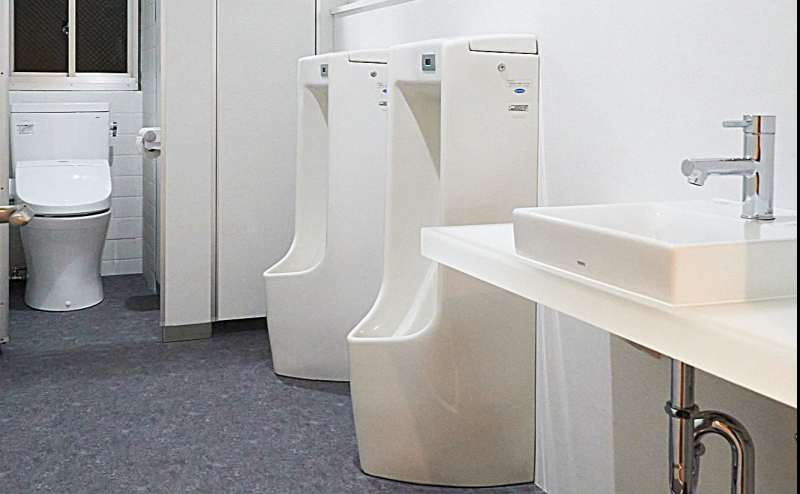 男性お手洗い - TIME SHARING 新宿6Cの写真